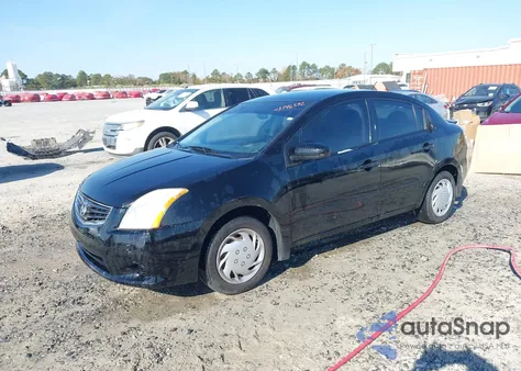 2011 Nissan Sentra 2.0 из США, поврежденный, VIN 3N1AB6APXBL653859